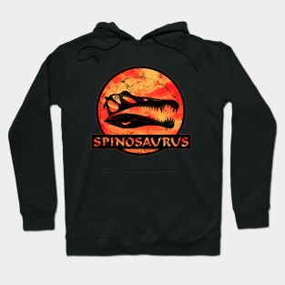 Spinosaurus fossil skull Hoodie